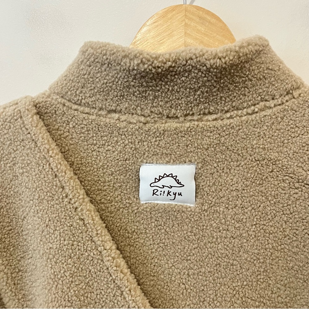 Riikyu Kangaroo Pouch Oversized Fit Unisex Fleece Pet Dog Shirt Sherpa NWT L - Picture 12 of 15